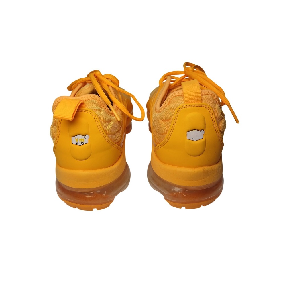 Nike Air VaporMax Plus Women 7.5 Egg Yolk Orange CW7011-800 Low Top Sneakers - Picture 6 of 10